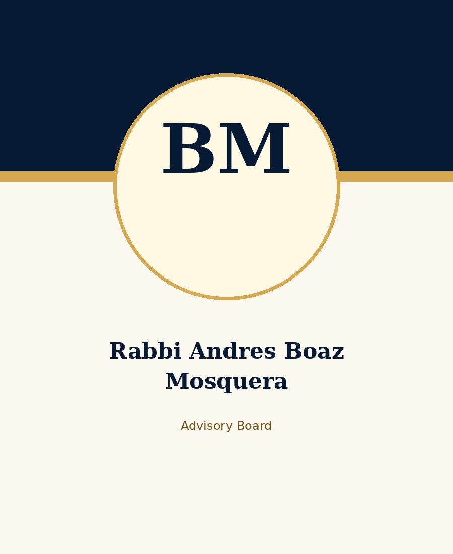 Rabbino Andres Boaz Mosquera